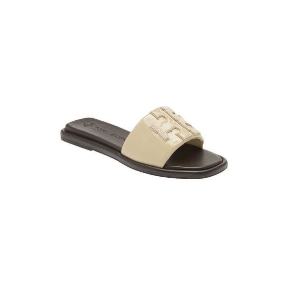 Tory Burch Shoes - NWOT Tory Burch Double T Sport Slide Sandals Black & White size 7 $198